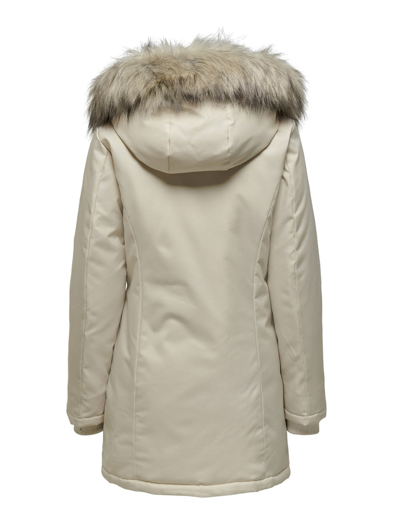 PARKA CAPUCHA PELO