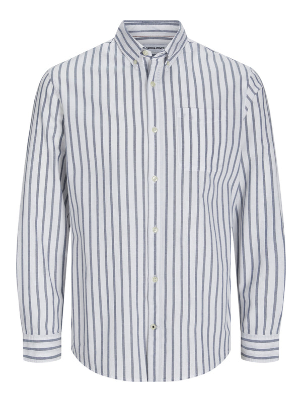 CAMISA OXFORD RAYAS HOMBRE