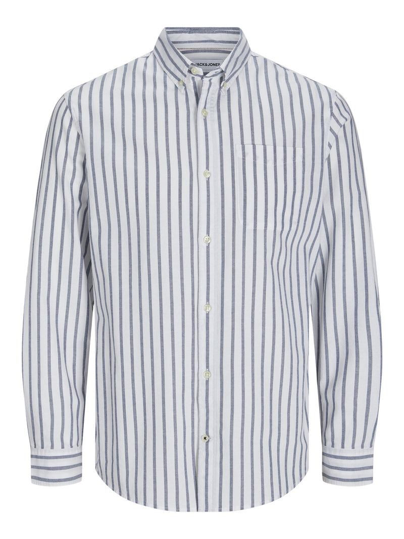 CAMISA OXFORD RAYAS HOMBRE