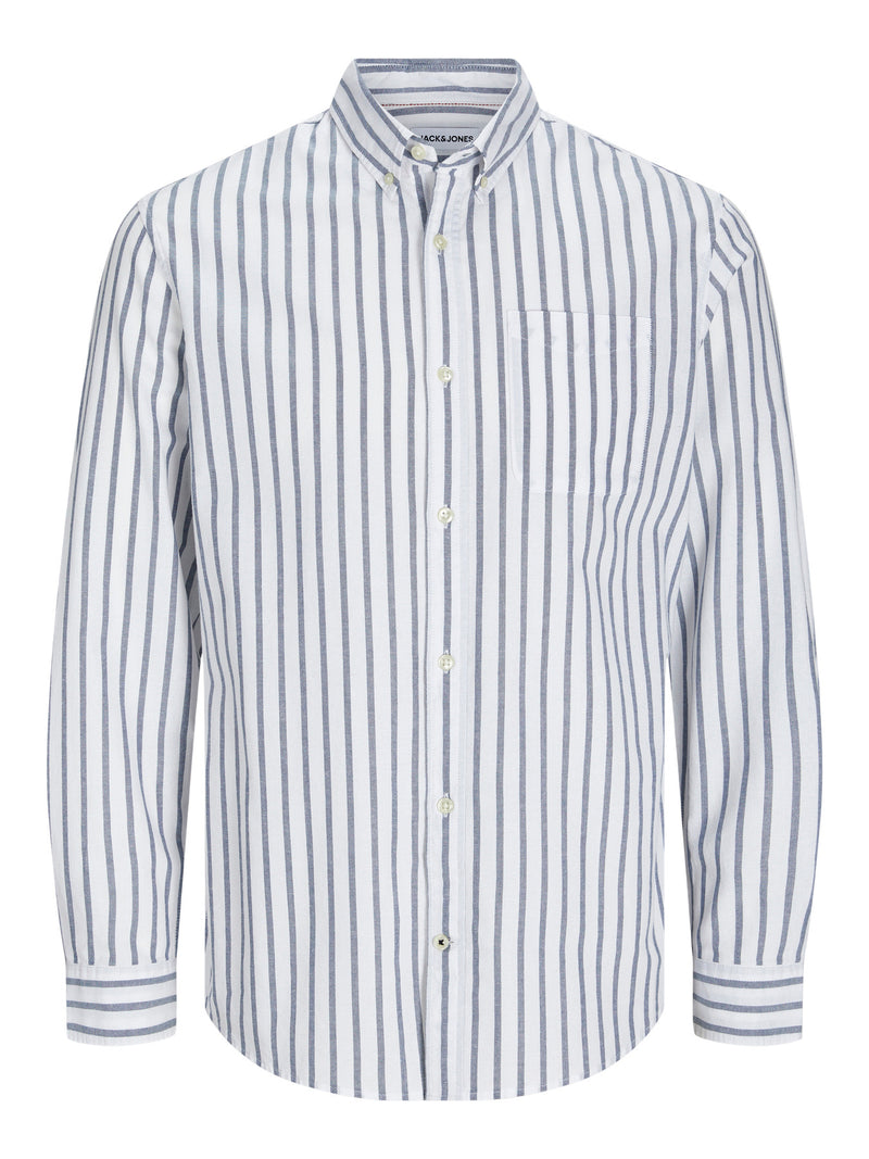 CAMISA OXFORD RAYAS HOMBRE