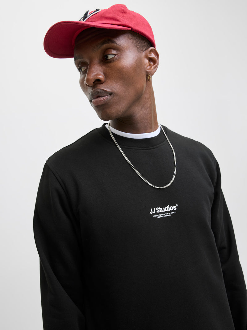 Sudadera Logo cuello redondo