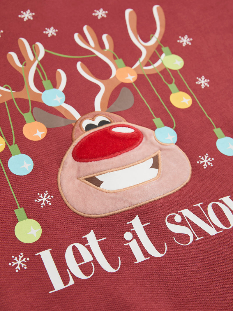 Sudadera Navidad Reno de Jack & Jones