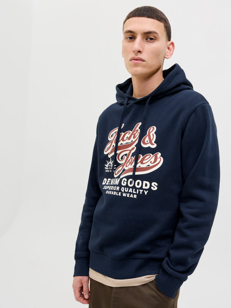 SUDADERA CAPUCHA JACK & JONES