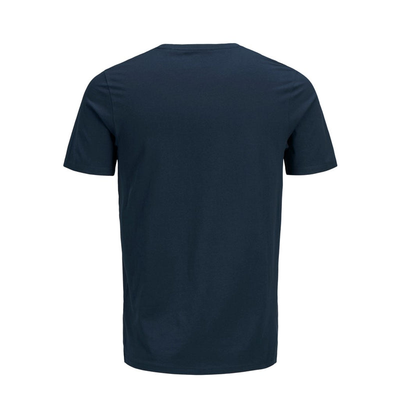 JACK & JONES - Camiseta azul marino JJEcorp Logo Hombre